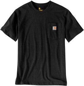 Kuva Carhartt Workwear Pocket S/S T-Shirt miesten t-paita, musta