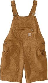 Kuva Carhartt Relaxed Fit Canvas Shortall naisten shortsit, Carhartt Brown