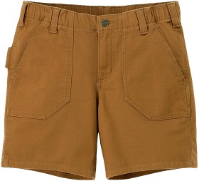 Kuva Carhartt Relaxed Fit Canvas Work Short naisten shortsit, Carhartt® Brown