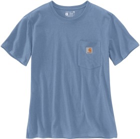 Kuva Carhartt Workwear Pocket S/S T-shirt naisten t-paita, vaaleansininen
