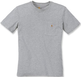 Kuva Carhartt Workwear Pocket S/S T-Shirt naisten t-paita, harmaa
