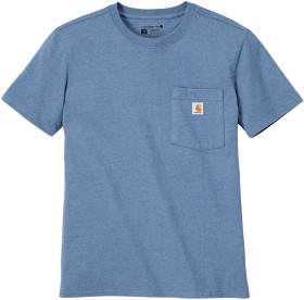 Kuva Carhartt Workwear Pocket S/S T-Shirt naisten t-paita, Thundercloud Heather