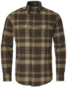 Kuva Chevalier Heron Flannel Shirt paita, Soil Brown Checked