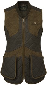 Kuva Chevalier Vintage Shooting Vest naisten ammuntaliivi, Leather Brown