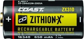 Kuva COAST ZX310 ZITHION ladattava litiumakku Micro-USB-portilla