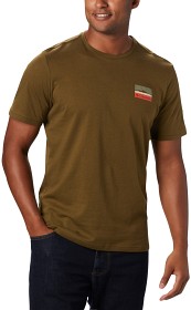 Kuva Columbia M's Rapid Ridge Back Graphic T-Shirt New Olive CSC Leafscape