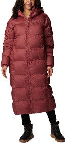 Kuva Columbia Puffect Long Jacket naisten talvitakki, punainen