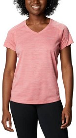 Kuva Columbia W's Zero Rules Short Sleeve Shirt naisten t-paita, lohenpunainen
