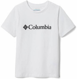 Bild på Columbia Youth CSC Basic Logo Short Sleeve nuorten t-paita, valkoinen
