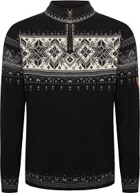 Kuva Dale of Norway Blyfjell Sweater villapaita, unisex, Black Smoke Off-White Light Charcoal