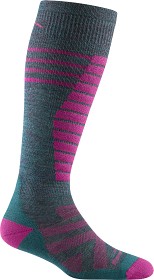 Kuva Darn Tough Edge OTC Midweight naisten pitkävartinen sukka, Shin Teal
