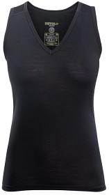 Kuva Devold Breeze Woman Singlet naisten merinovillainen hihaton paita, musta
