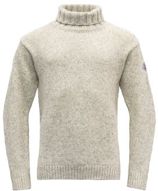 Kuva Devold Nansen Sweater High Neck Unisex Grey Melange