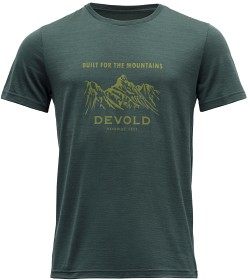 Kuva Devold Ulstein Man Tee merinovillainen t-paita, vihreä