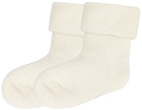 Kuva Devold Unisex Teddy Sock vauvan sukat, valkoinen, 2-Pack 