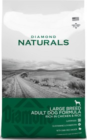 Kuva Diamond Naturals Large Breed Adult Chicken & Rice koiran kuivaruoka, 15 kg