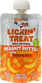 Kuva DOGGI Lickin' Treat Peanut Butter with Banana and Brown Rice makupala, 100 g