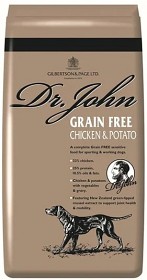 Kuva Dr. John Grain Free Chicken & Potato 12,5 kg