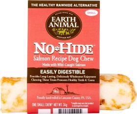 Kuva Earth Animal No-Hide Salmon Chews puruluu, Small