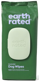 Kuva Earth Rated Wipes Lavender kosteuspyyhkeet, 100 kpl