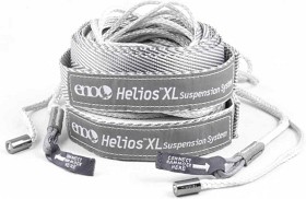 Kuva Eno Helios XL Ultralight Suspension System kiinnitysjärjestelmä riippumatolle, harmaa, 4,08 m
