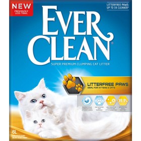 Kuva Ever Clean Fresh Litterfree Paws -kissanhiekka, 6L