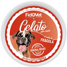 Kuva Fidovet koirien jäätelö Gelato mansikka 40g