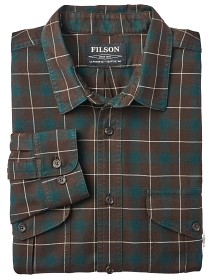 Kuva Filson Lightweight Alaskan Guide -paita, ruskea/vihreä
