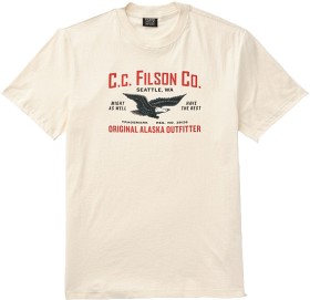 Kuva Filson Men's S/S Lightweight Graphic Outfitter T-Shirt Birch