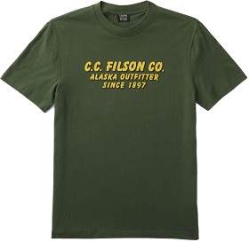 Kuva Filson Men's S/S Lightweight Graphic Outfitter T-Shirt Dark Vine
