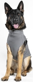 Kuva FinNero Softshelltäcke Sport Grey 65 cm