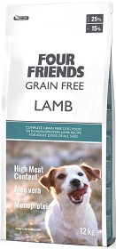 Kuva Four Friends Dog Grain Free Lamb viljaton koiran täysravinto lampaalla, 17 kg