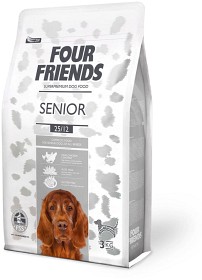 Kuva Four Friends Senior täysravinto ikääntyvälle koiralle, 3 kg