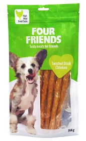 Bild på Four Friends Twisted Stick Chicken 12,5 cm 4 kpl