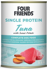 Kuva Four Friends Tuna & SP koiran märkäruoka tonnikala/bataatti, 400 g 