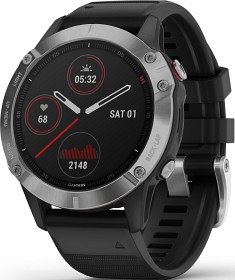 Kuva Garmin Fenix 6 Silver with Black Band