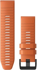 Kuva Fenix 6X QuickFit -kellon silikoniranneke, 26 mm,  Ember Orange