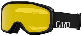 Kuva Giro Roam Black Wordmark laskettelulasit, musta/keltainen