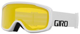 Kuva Giro Roam White Wordmark laskettelulasit, valkoinen/keltainen