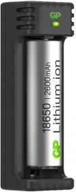 Kuva GP 1-Slot Li-Ion Charger + 1X18650 -pikalaturi