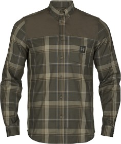 Kuva Härkila Anker L/S Shirt kauluspaita, ruskea