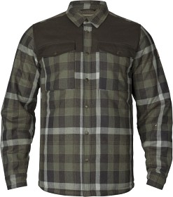 Kuva Härkila Asmund Insulated Wool Shirt paita, Willow Green/Phantom