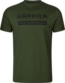 Kuva Härkila Härkila logo T-shirt puuvillainen t-paita, 2 kpl, tummanvihreä/harmaa