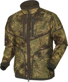 Kuva Härkila Lynx Reversible Fleece Jacket Willow Green/AXIS MSP® Forest Green