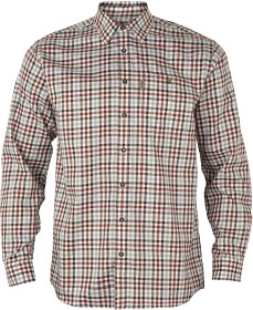 Kuva Härkila Milford Shirt kauluspaita, punainen/valkoinen