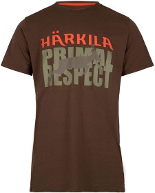 Kuva Härkila Respect T-shirt puuvillainen t-paita, ruskea