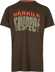 Kuva Härkila Respect T-shirt puuvillainen t-paita, ruskeavihreä