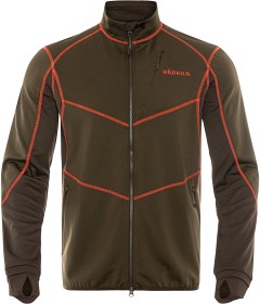 Kuva Härkila Scandinavian Fleece Jacket fleecetakki, vihreä/ruskea/oranssi