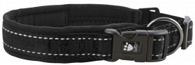Kuva Hurtta Casual pehmustettu kaulapanta, 30 - 40 cm, musta