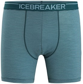 Kuva Icebreaker Anatomica Boxers merinobokserit, vihreä/sininen